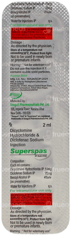 Superspas Rf Injection 2Ml